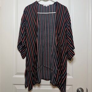 Elegant Striped Women's Blouse
